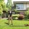 Brown-Green Golf Putting Mat Practice Training Aid With Auto Ball Return